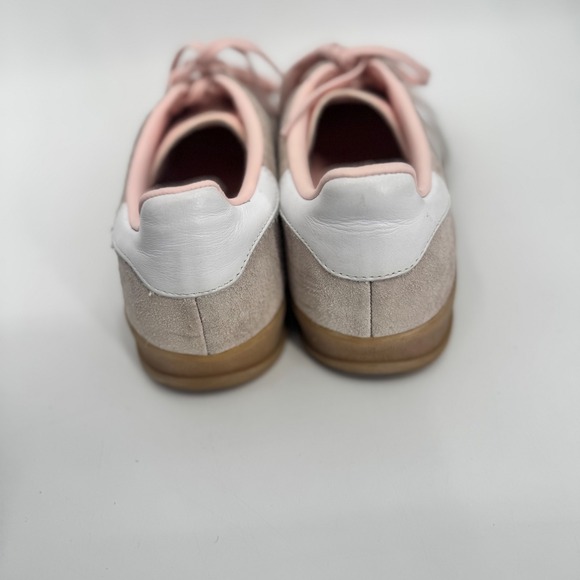 Adidas Originals Gazelle Indoor Sneakers Sandy Pink Cloud White Gum Women's 10 - Picture 3 of 11